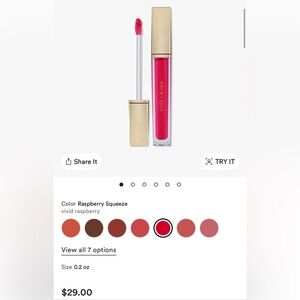 Estée Lauder Glossy Pout Lip Oil- Raspberry squeeze